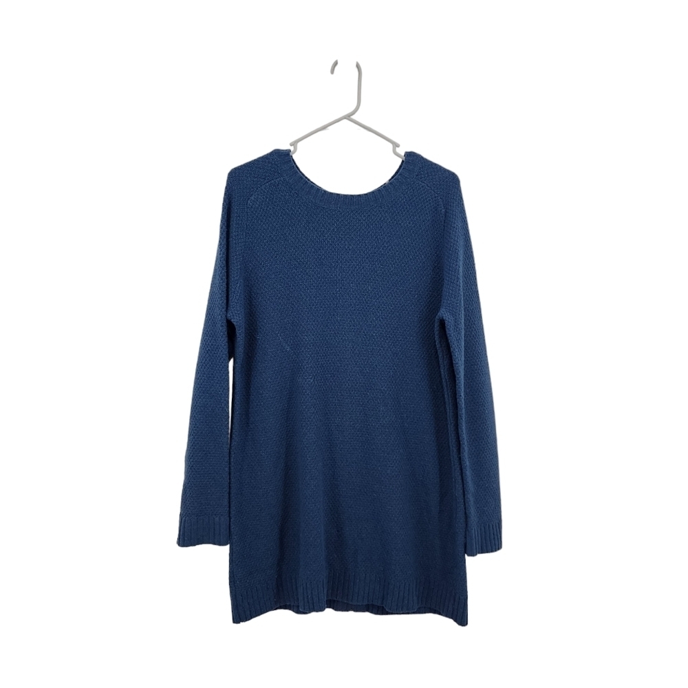 Margaret O'Leary Women's Wool Crewneck Long Sweater Top - S